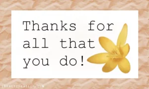 Image result for thank you for all that you do