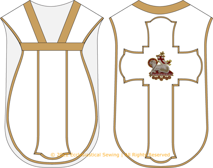 Agnus Dei Chasuble Design Sewing Pattern