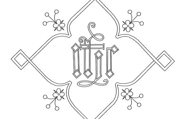 IHC Ecclesiastical Embroidery Pattern