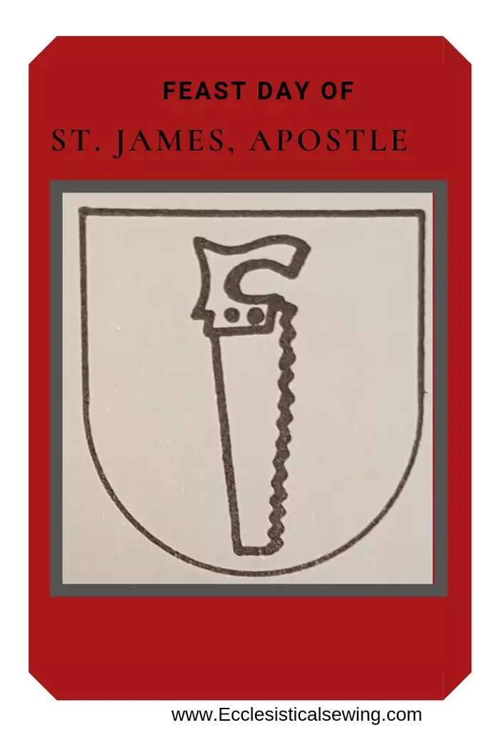 St. James Apostle; Ecclesiastical Sewing