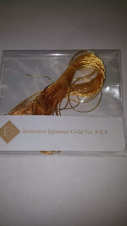 Gilt Gold Japanese Thread no8 - One Stitch Matters