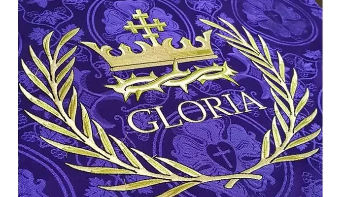 Gloria Lent Altar hangings and vestments Ecclesiastical Sewing