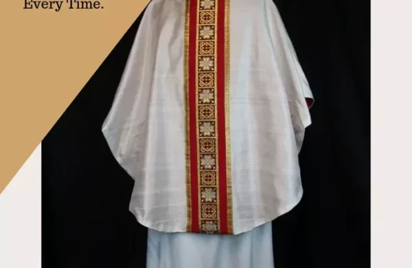Bespoke custom vestments clergy garments custom ordered vestments Ecclesiastical Sewing