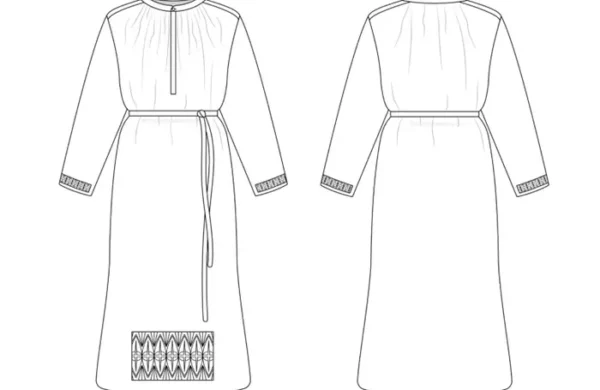 Linen Alb Sewing Pattern for Priests