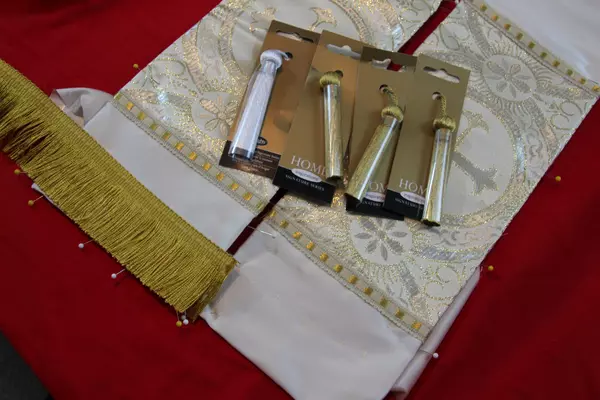 Trims used for Pastoral Stole Ends