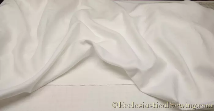 Cutting Altar Linen Fabric