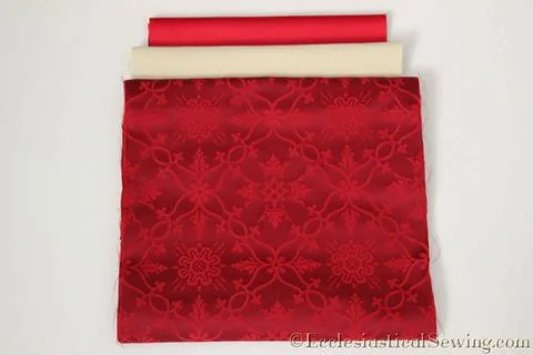 Ely Crown Red Stole