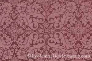 Florence Rose Liturgical Brocade Fabric