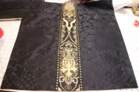 Black Chalice Veil in Fairford with Wakefield in Black/Gold for orphrey trim