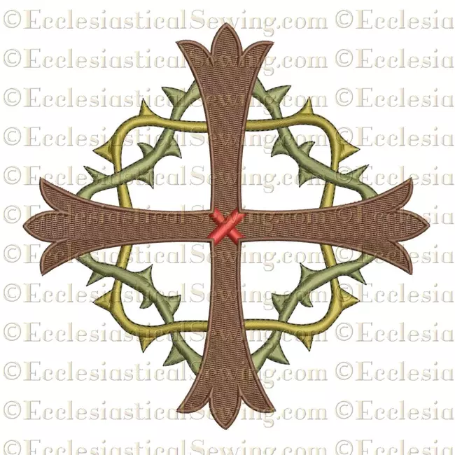 Lent Cross Digital Embroidery Design