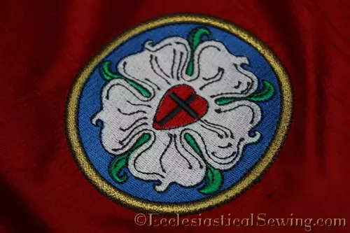 Luther Rose Stole Embroidery