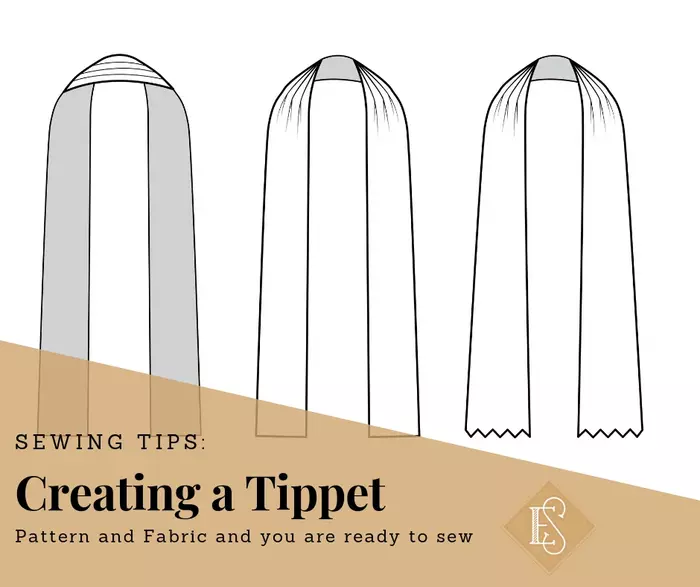 Sewing Tips: What is needed to make a Tippet - Ecclesiastical Sewing