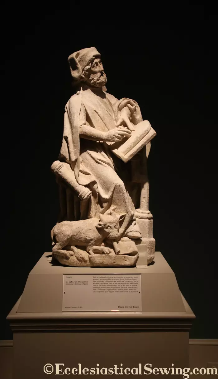 statue of St Luke