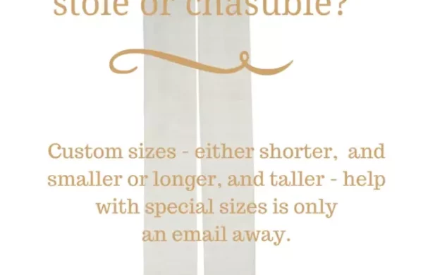 Custom Clergy Stoles | Custom Stoles or Priest Chasubles