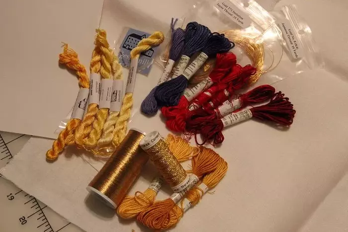 Embroidery Colored Floss