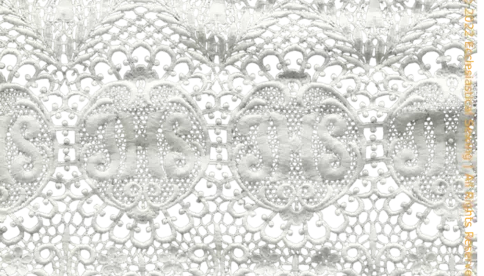 Lace for Church Use Instruction Book