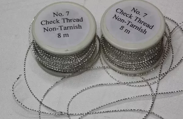 Silver Check Thread