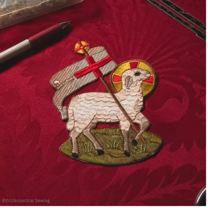 Agnus Dei Applique