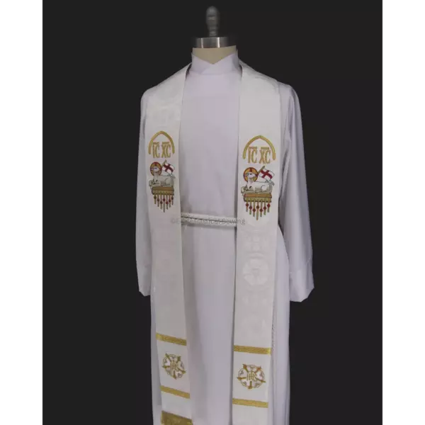 Agnus Dei Stole Ecclesiastical Sewing