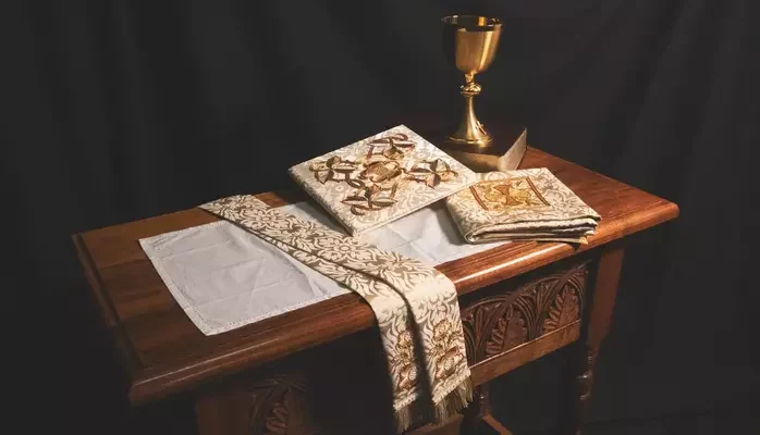 Chalice Veil Burse and Bible Marker