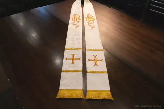 Ecclesiastical Sewing Liturgical Stole