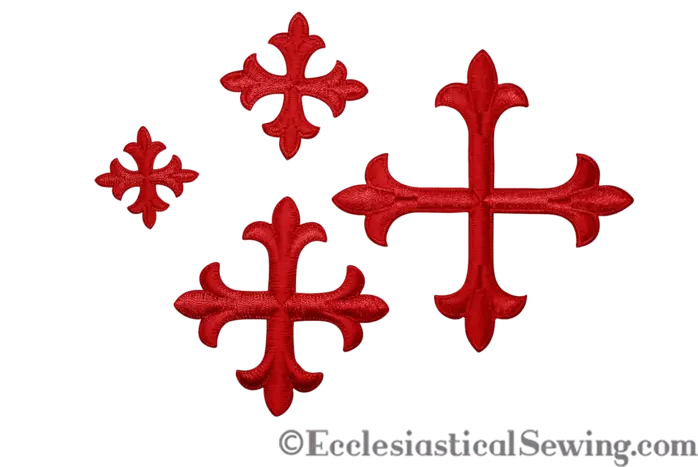 small-cross-appliques-red-with-iron-on-backing-ecclesiastical-sewing