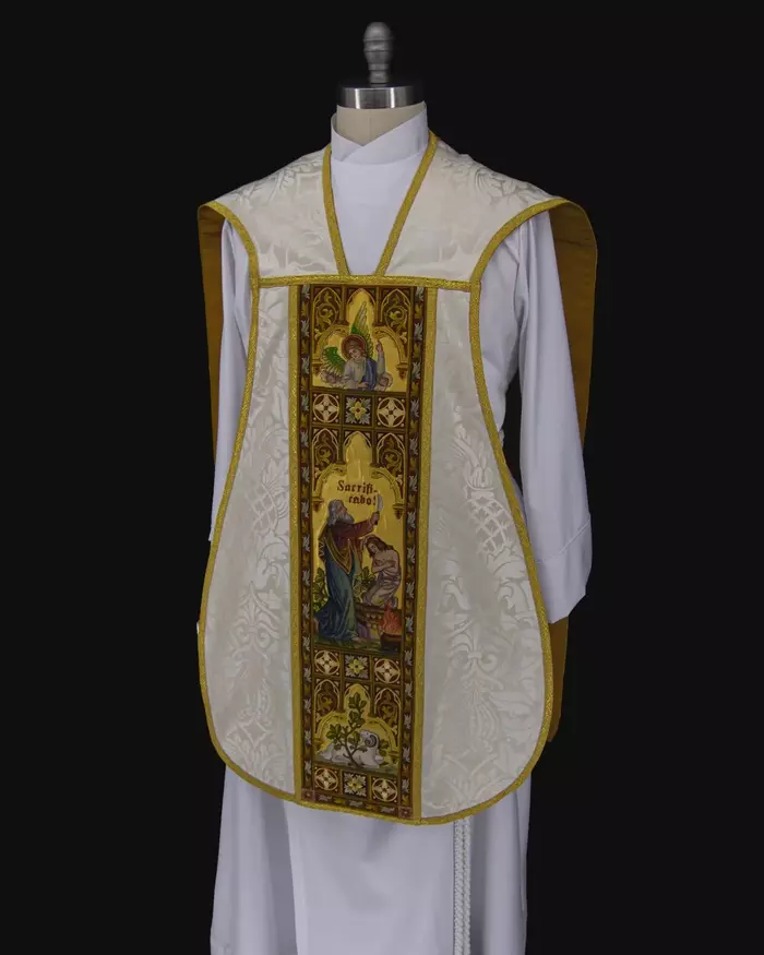 Century-Old Roman Fiddleback Chasuble