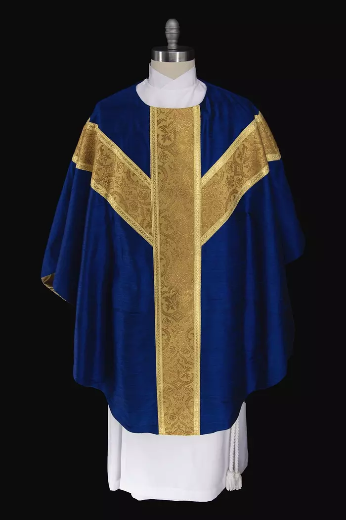 The Alpha and Omega Chasuble by Ecclesiastical Sewing