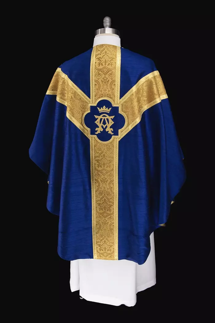 The Alpha and Omega Chasuble by Ecclesiastical Sewing