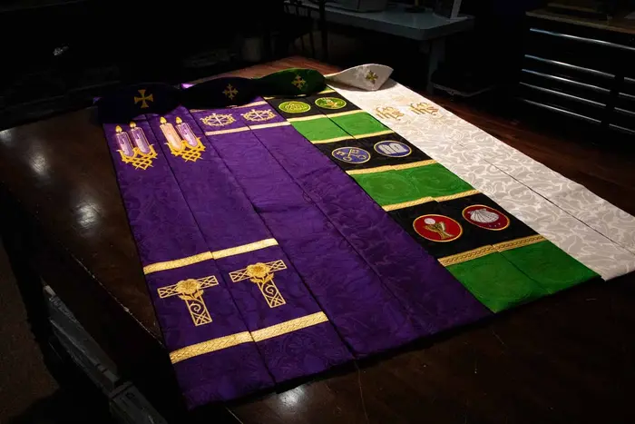 Liturgical Stoles by Ecclesiastical Sewing Custom Made Designs 