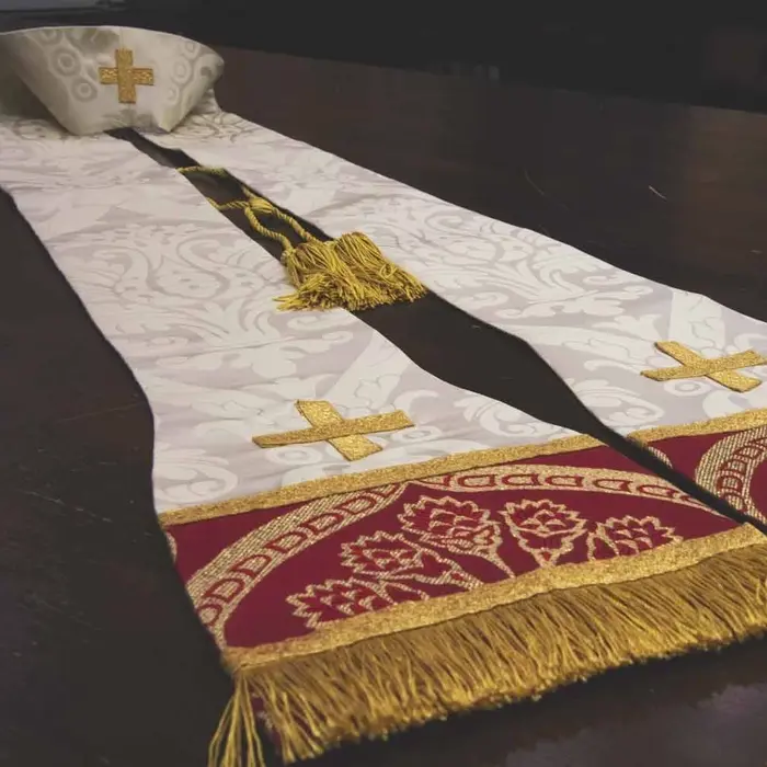 Vintage Stole Ecclesiastical Sewing