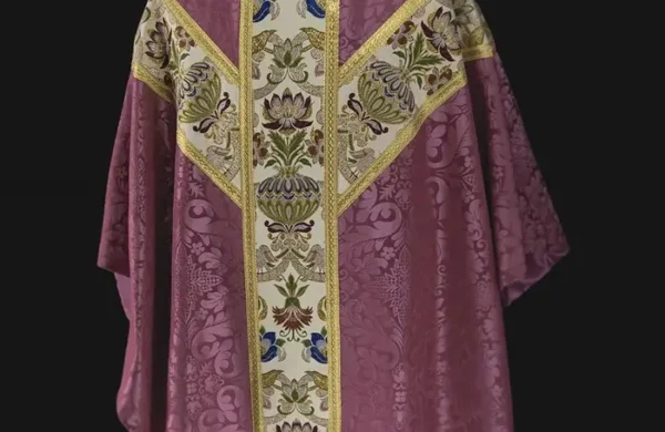 Chasuble Rose Florence and Tapestry Collection | Rose Vestments