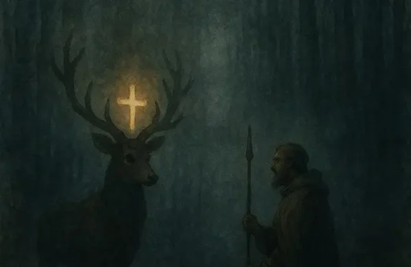 Stag in the Forest: St Hubert Story