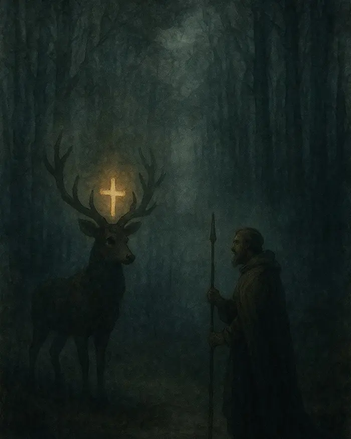 St Hubert: The Vision in the Forest 