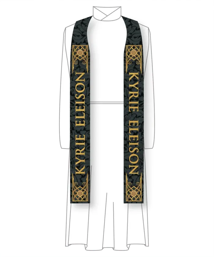 Lent or Holy Week Martyr Priest Stole
